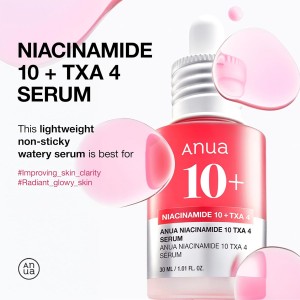 Anua Serum Niacinamida 10% + TXA 4%  30 ml