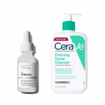 Set de Niacinamida 10% 30 ml + Jabón Facial Piel Grasa Cerave 473 ml