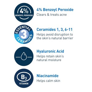 Limpiador Foaming Acné Peróxido de Benzoilo 4% 150 ml