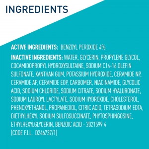 Limpiador Foaming Acné Peróxido de Benzoilo 4% 150 ml