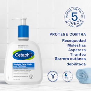 Cetaphil Limpiador Líquido para Piel Grasa 237 ml