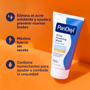 PanOxyl Espuma de lavado para Acne Peroxido 10% 156g