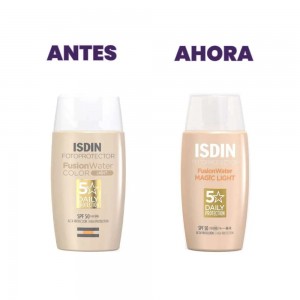Protector Solar Isdin Fotoprotector Fusion Water Magic Light Spf 50 x 50 ml