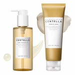 Skin1004 Set Doble Limpieza Facial Koreana Centella Cleansing Oil 200ml + Ampoule Foam 125 ml