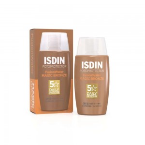 Protector Solar Isdin Fotoprotector Fusion Water Magic Bronce Spf 50 x 50 ml